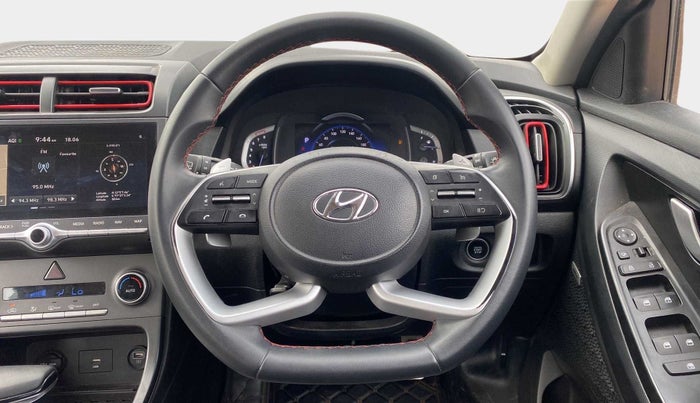 2020 Hyundai Creta SX (O) 1.4 TURBO DCT, Petrol, Automatic, 57,558 km, Steering Wheel Close Up