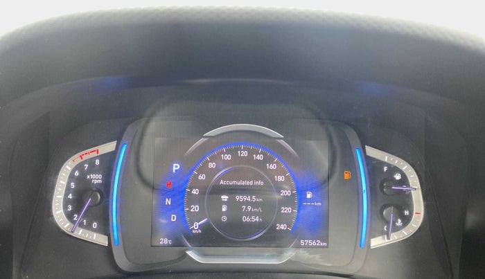 2020 Hyundai Creta SX (O) 1.4 TURBO DCT, Petrol, Automatic, 57,558 km, Odometer Image