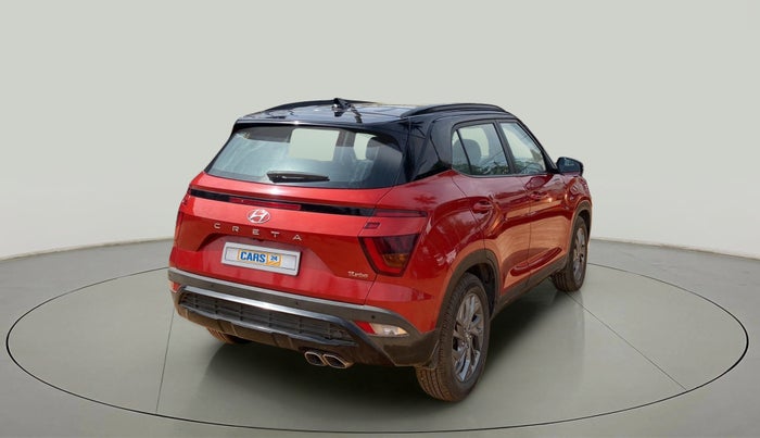 2020 Hyundai Creta SX (O) 1.4 TURBO DCT, Petrol, Automatic, 57,558 km, Right Back Diagonal