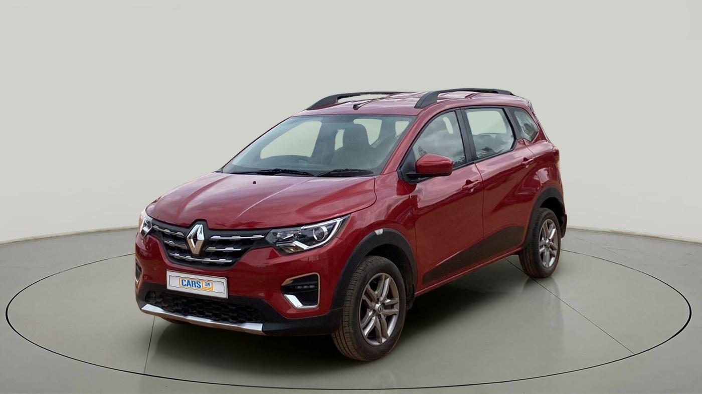 2020 Renault TRIBER RXZ AMT, Petrol, Automatic, 19,907 km, Left Front Diagonal