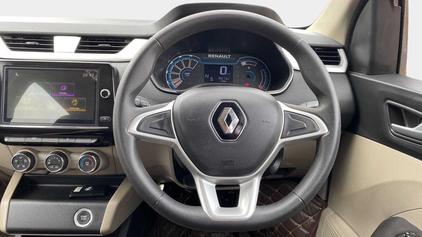 2020 Renault TRIBER RXZ AMT, Petrol, Automatic, 19,907 km, Steering Wheel Close Up