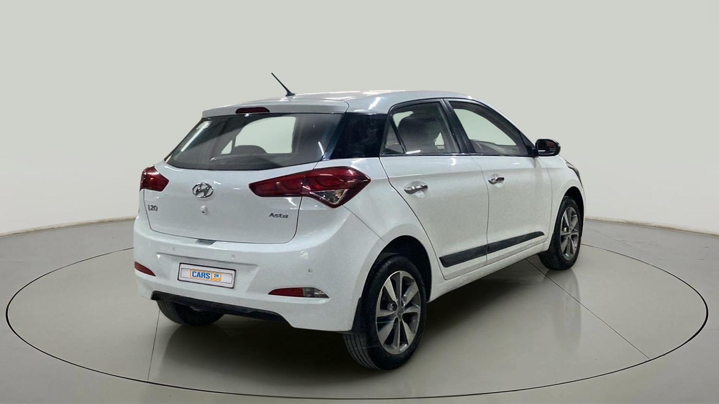 2017 Hyundai Elite i20 ASTA 1.2, Petrol, Manual, 64,313 km, Right Back Diagonal