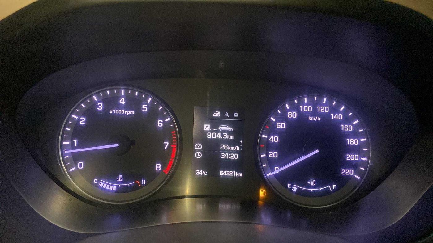 2017 Hyundai Elite i20 ASTA 1.2, Petrol, Manual, 64,313 km, Odometer Image