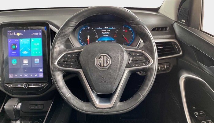 2020 MG HECTOR SHARP 1.5 DCT PETROL, Petrol, Automatic, 15,266 km, Steering Wheel Close Up