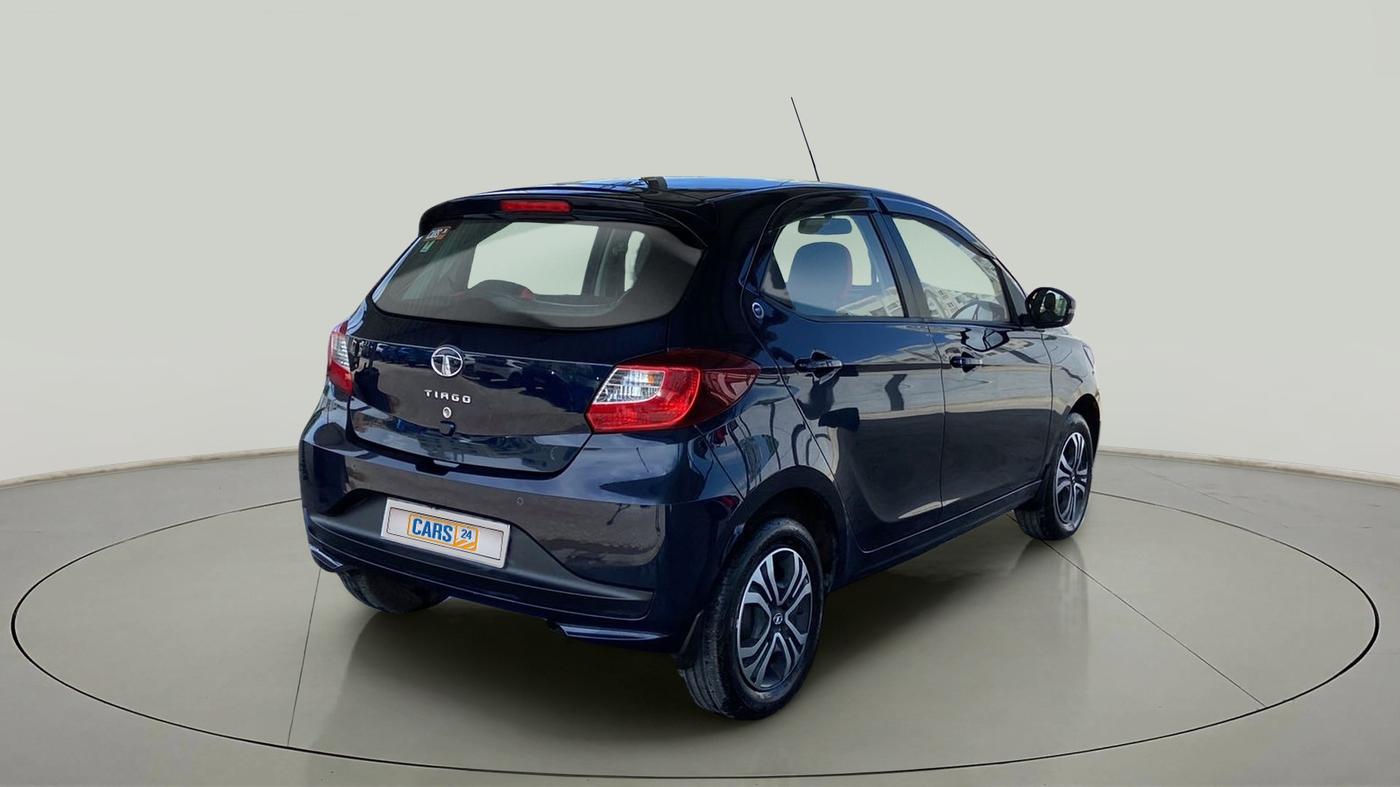 2023 Tata Tiago XTA PETROL, Petrol, Automatic, 11,731 km, Right Back Diagonal