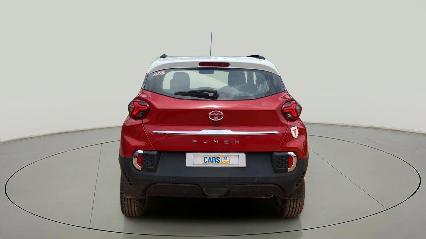 2023 Tata PUNCH CREATIVE IRA AMT 1.2 RTN DUAL TONE, Petrol, Automatic, 7,511 km, Back/Rear