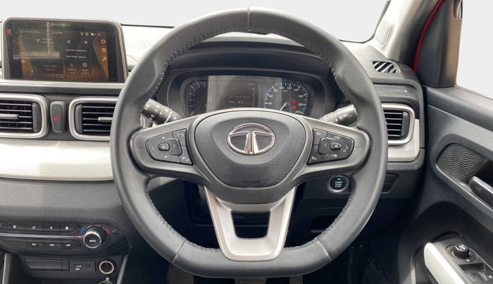 2023 Tata PUNCH CREATIVE IRA AMT 1.2 RTN DUAL TONE, Petrol, Automatic, 7,511 km, Steering Wheel Close Up