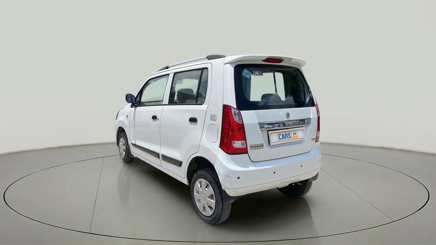 2013 Maruti Wagon R 1.0 LXI CNG, CNG, Manual, 1,15,715 km, Left Back Diagonal