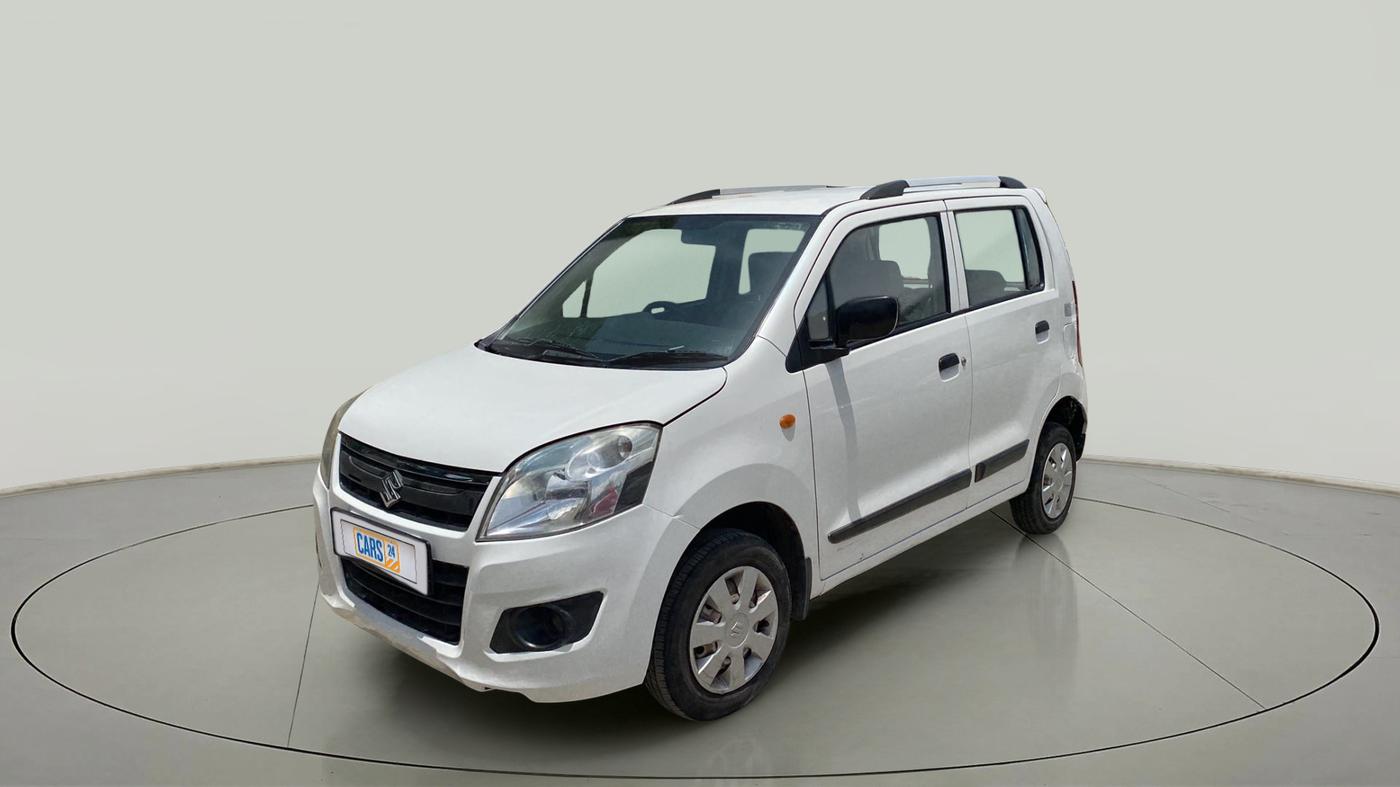 2013 Maruti Wagon R 1.0 LXI CNG, CNG, Manual, 1,15,715 km, Left Front Diagonal