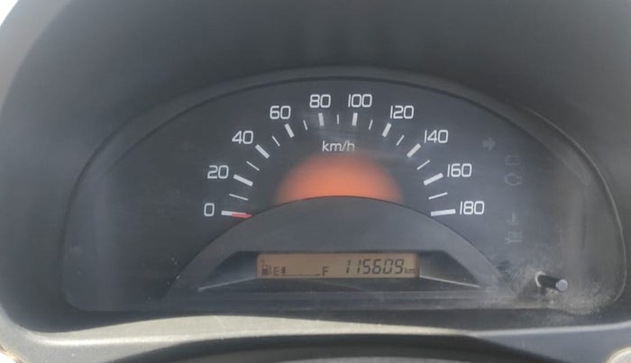 2013 Maruti Wagon R 1.0 LXI CNG, CNG, Manual, 1,15,715 km, Odometer Image