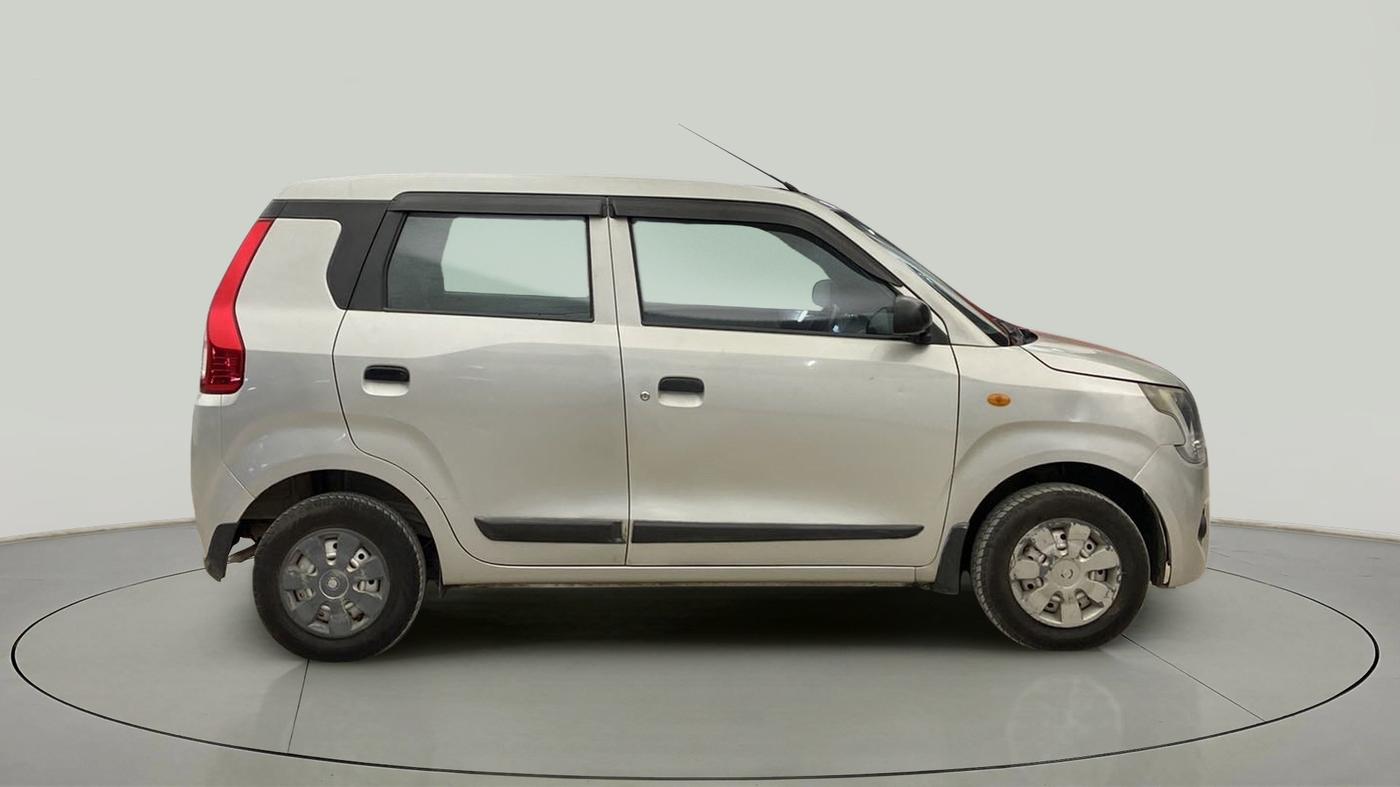 2019 Maruti New Wagon-R LXI CNG (O) 1.0, CNG, Manual, 35,595 km, Right Side View