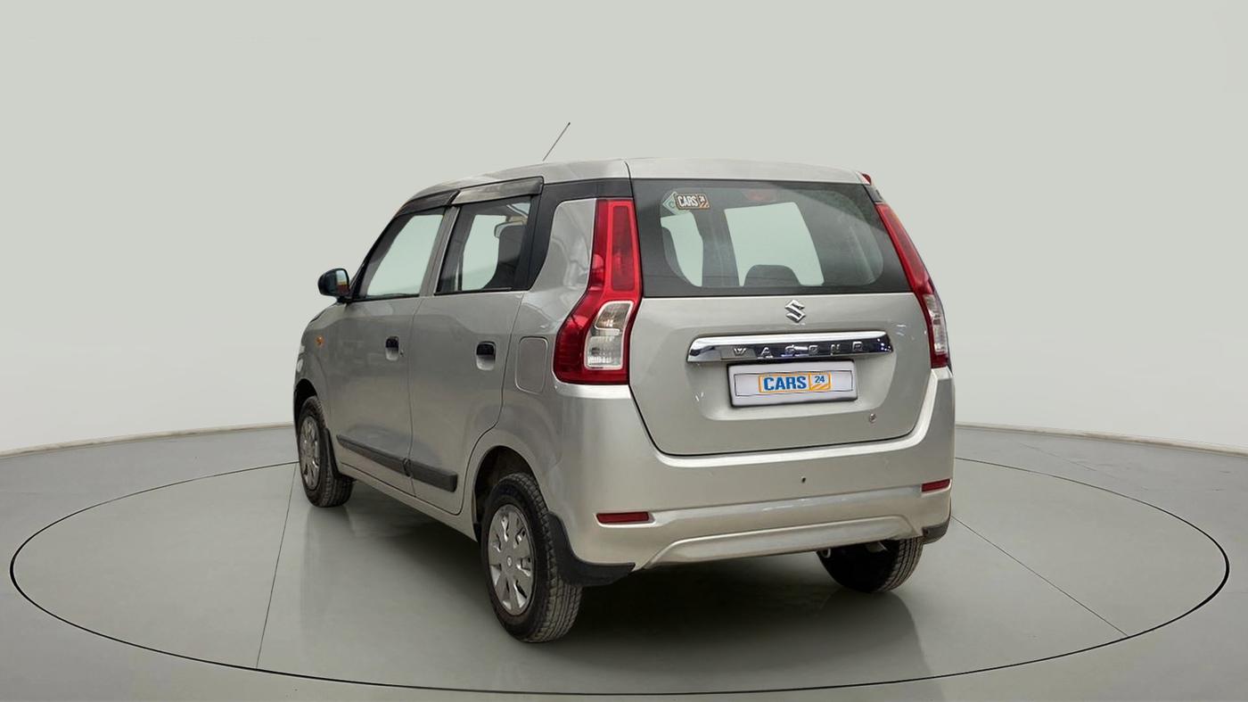 2019 Maruti New Wagon-R LXI CNG (O) 1.0, CNG, Manual, 35,595 km, Left Back Diagonal