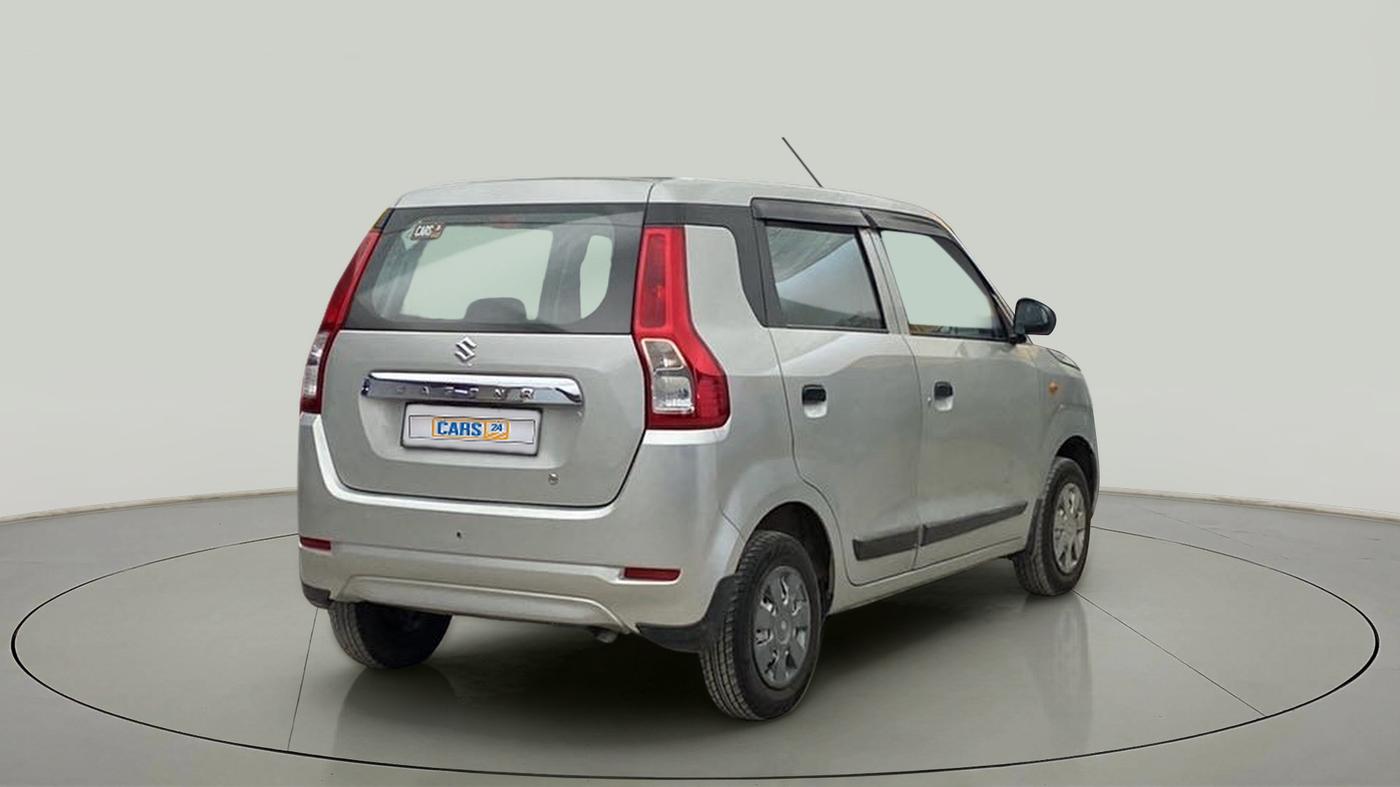 2019 Maruti New Wagon-R LXI CNG (O) 1.0, CNG, Manual, 35,595 km, Right Back Diagonal