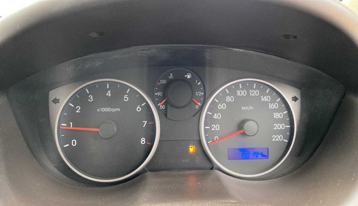 2010 Hyundai i20 MAGNA (O) 1.2, Petrol, Manual, 62,220 km, Odometer Image