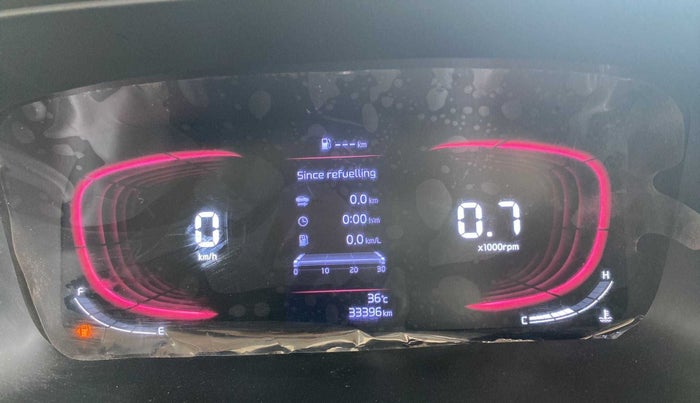 2022 KIA CARENS PRESTIGE PLUS 1.4 PETROL 7 STR, Petrol, Manual, 33,752 km, Odometer Image