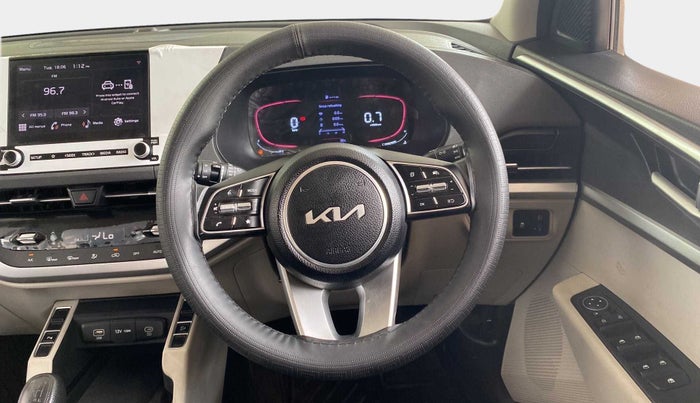 2022 KIA CARENS PRESTIGE PLUS 1.4 PETROL 7 STR, Petrol, Manual, 33,752 km, Steering Wheel Close Up