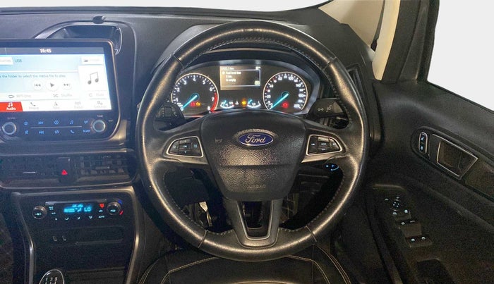 2019 Ford Ecosport TITANIUM 1.5L PETROL, Petrol, Manual, 32,620 km, Steering Wheel Close Up