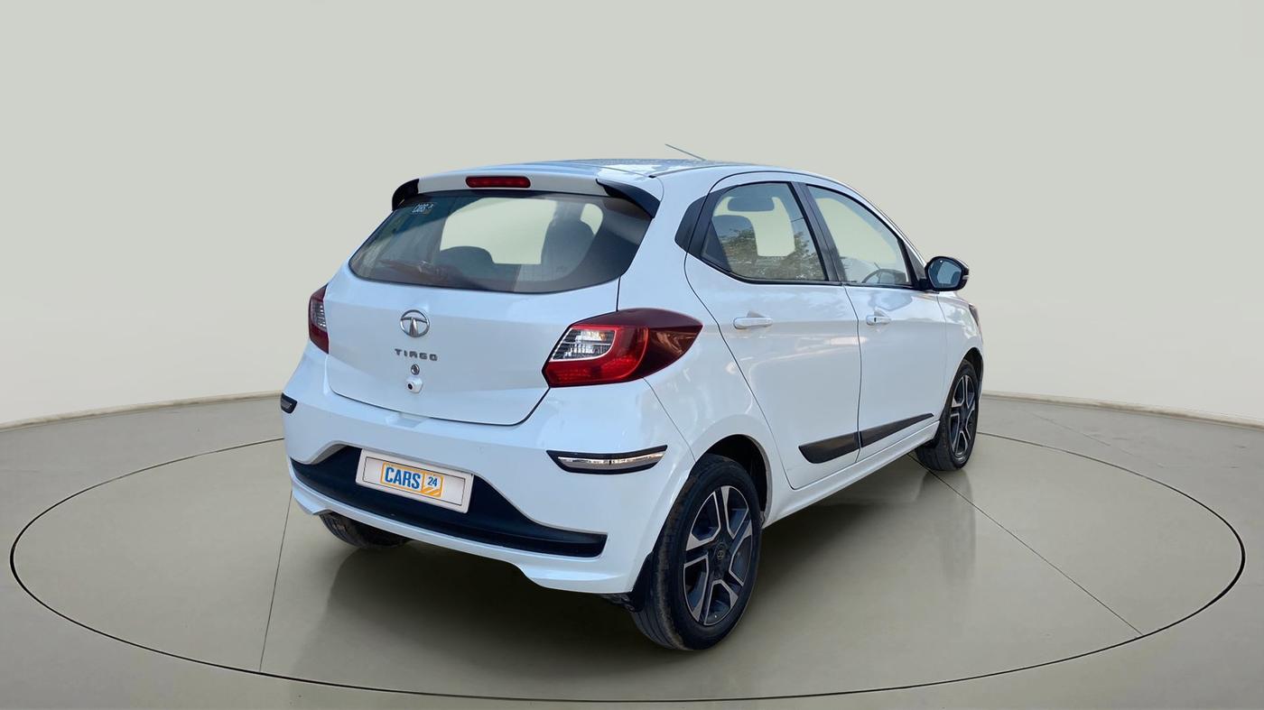 2020 Tata Tiago XZA PLUS PETROL, Petrol, Automatic, 50,106 km, Right Back Diagonal
