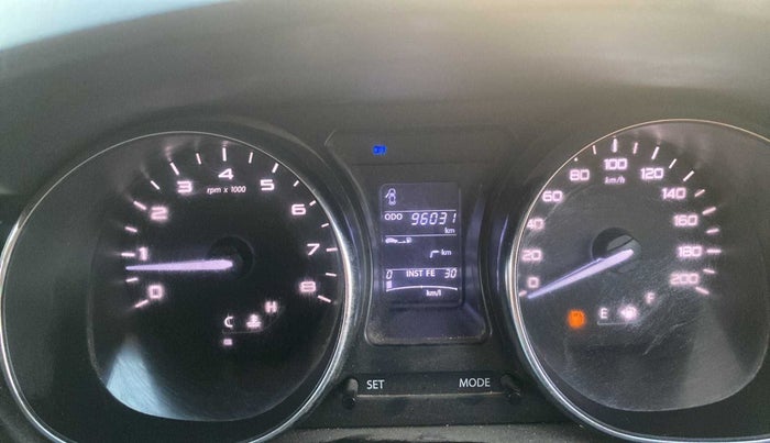 2018 Tata Tiago XZ PETROL, Petrol, Manual, 96,020 km, Odometer Image