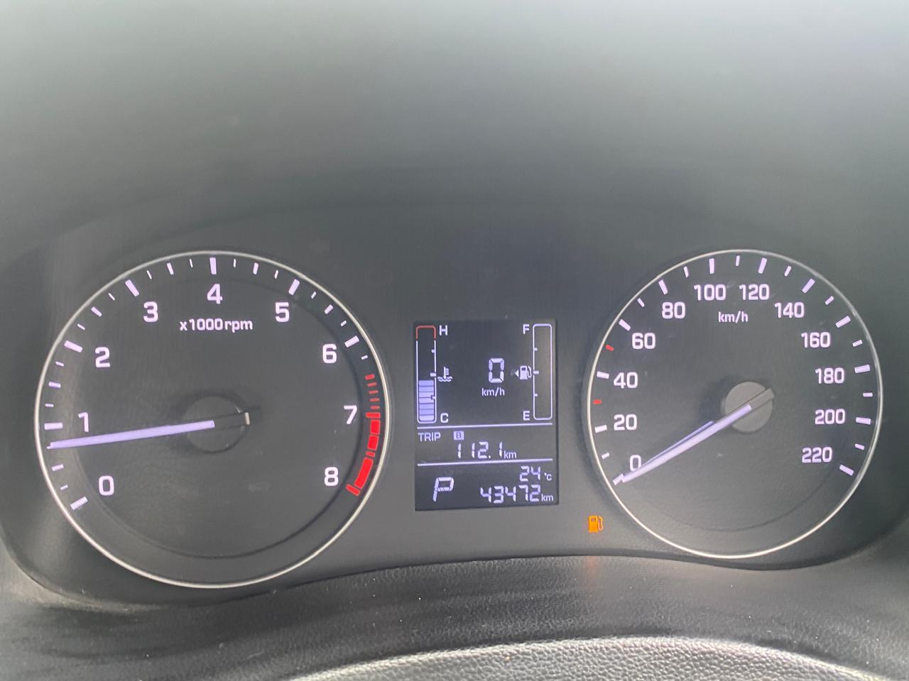 2019 Hyundai Creta SX AT 1.6 PETROL, Petrol, Automatic, 43,671 km, Odometer Image