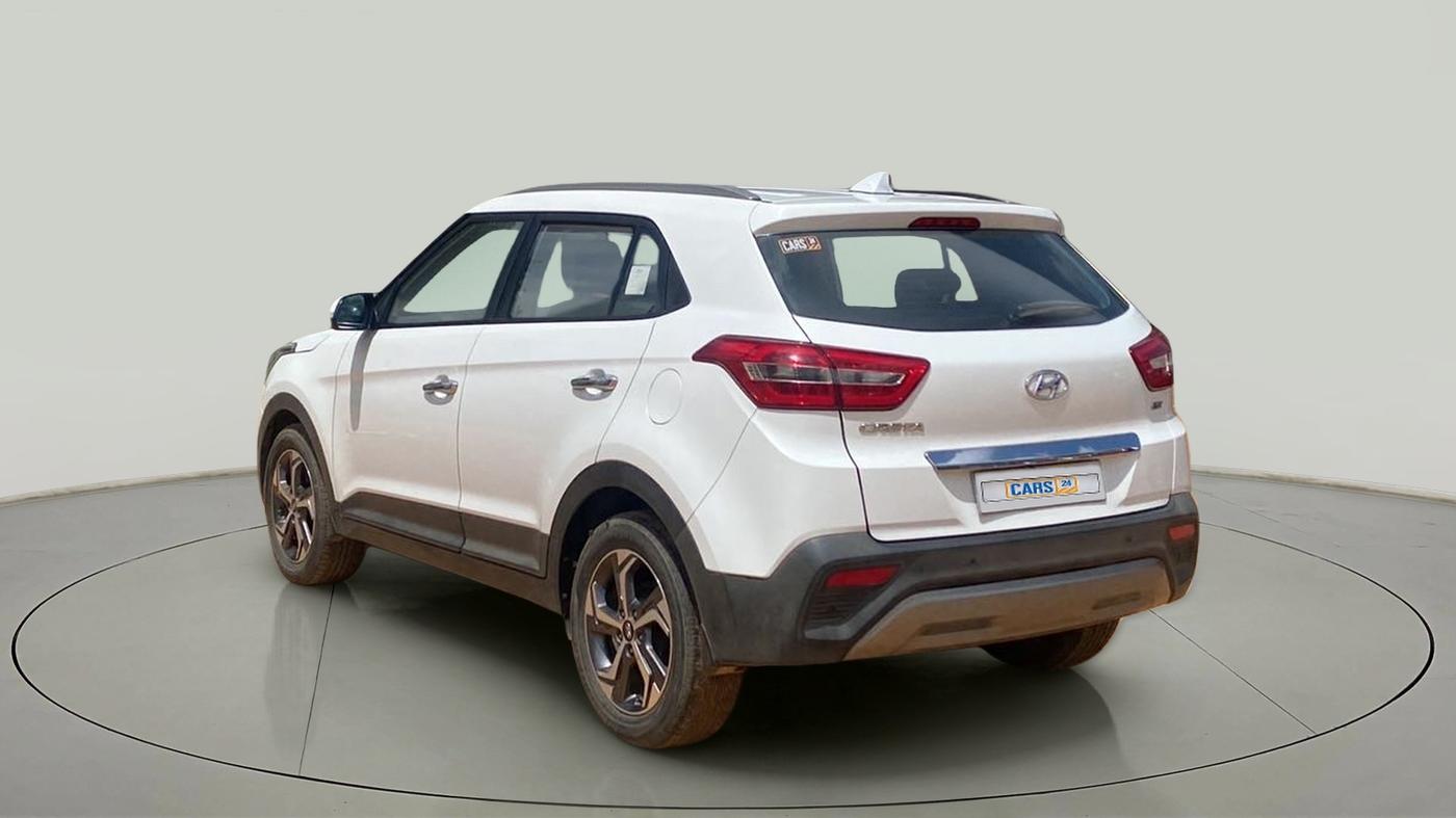 2019 Hyundai Creta SX AT 1.6 PETROL, Petrol, Automatic, 43,671 km, Left Back Diagonal