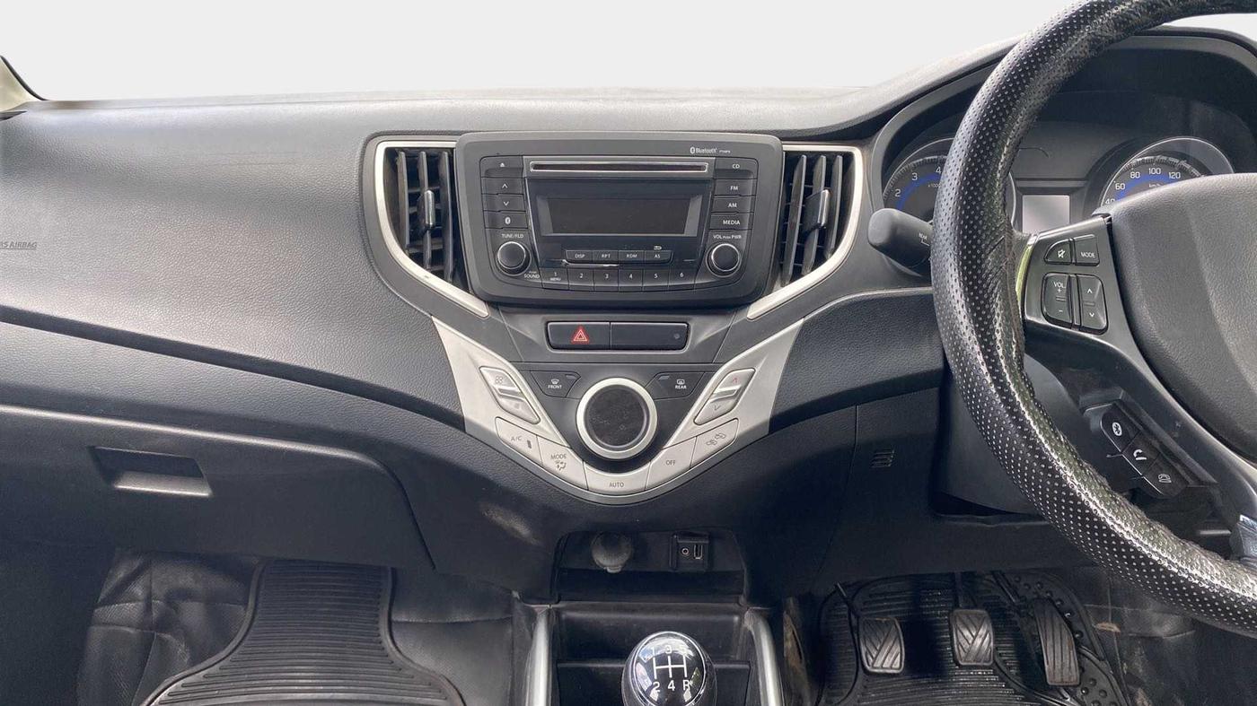 2016 Maruti Baleno DELTA PETROL 1.2, Petrol, Manual, 34,373 km, Air Conditioner