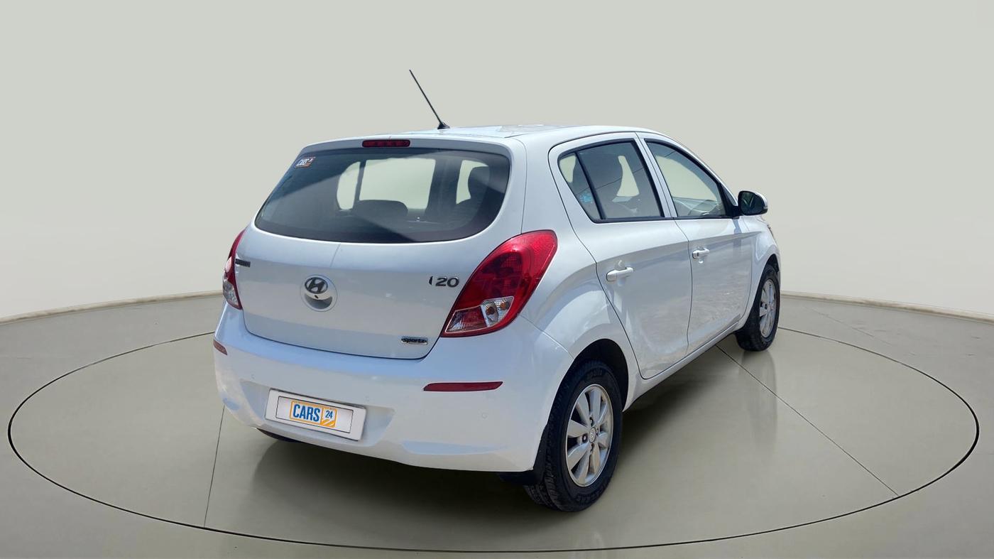 2012 Hyundai i20 SPORTZ 1.2, Petrol, Manual, 41,718 km, Right Back Diagonal