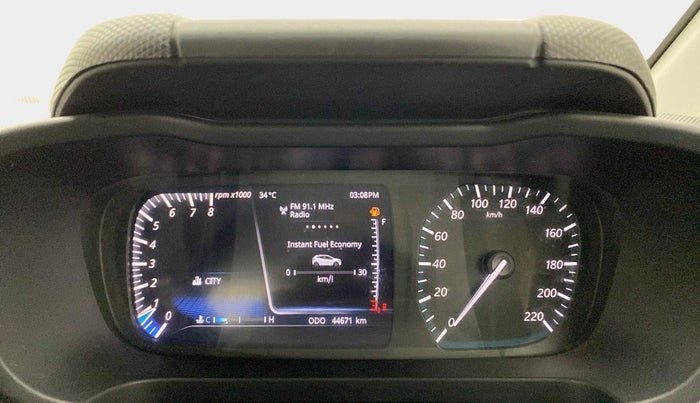 2020 Tata ALTROZ XZ PETROL, Petrol, Manual, 44,602 km, Odometer Image