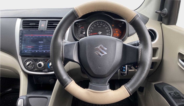 2016 Maruti Celerio VXI AMT, Petrol, Automatic, 35,250 km, Steering Wheel Close Up