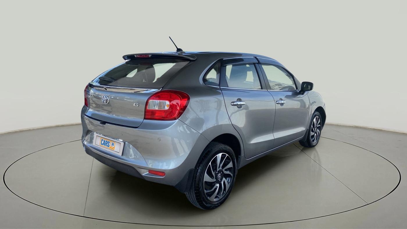2021 Toyota Glanza G CVT, Petrol, Automatic, 8,430 km, Right Back Diagonal