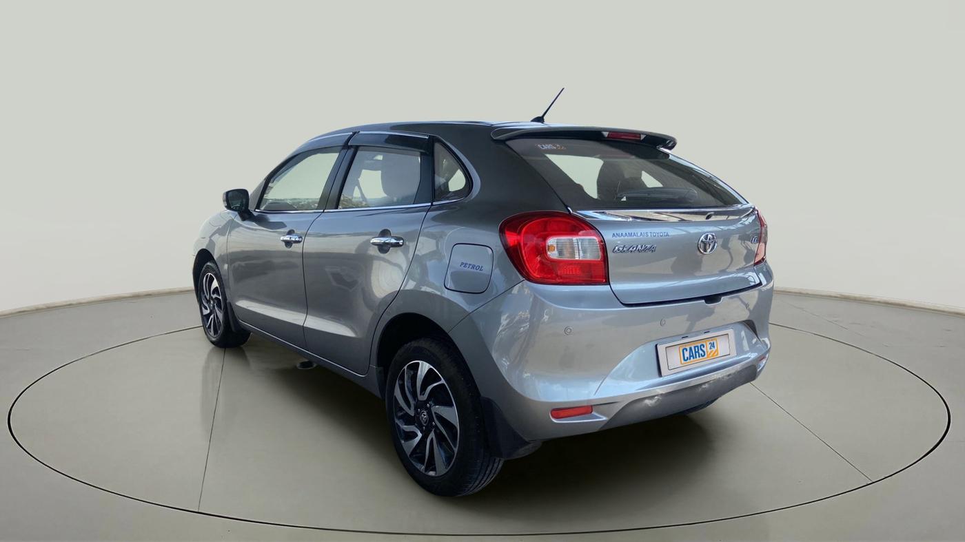 2021 Toyota Glanza G CVT, Petrol, Automatic, 8,430 km, Left Back Diagonal