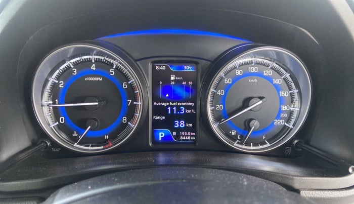 2021 Toyota Glanza G CVT, Petrol, Automatic, 8,430 km, Odometer Image