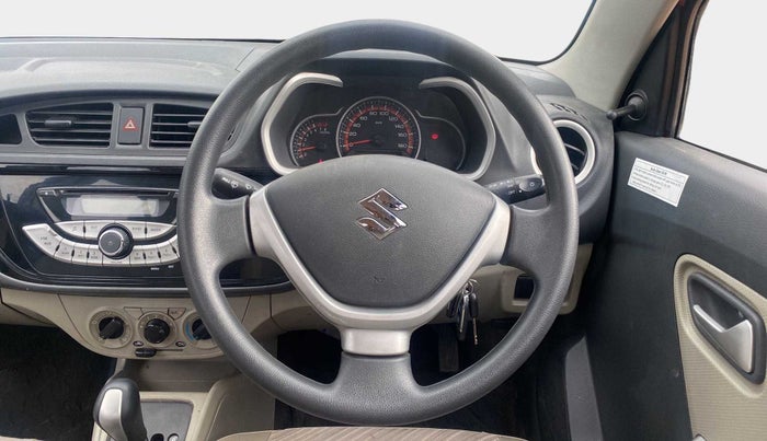 2015 Maruti Alto K10 VXI AMT, Petrol, Automatic, 31,743 km, Steering Wheel Close Up