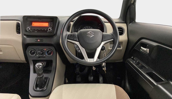 2019 Maruti New Wagon-R VXI 1.2, Petrol, Manual, 19,085 km, Steering Wheel Close Up
