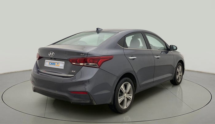 2018 Hyundai Verna 1.6 VTVT SX O, Petrol, Manual, 58,549 km, Right Back Diagonal