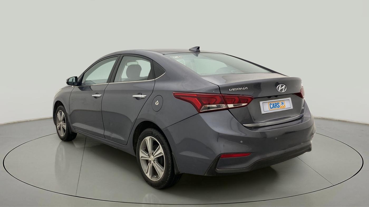 2018 Hyundai Verna 1.6 VTVT SX O, Petrol, Manual, 58,549 km, Left Back Diagonal