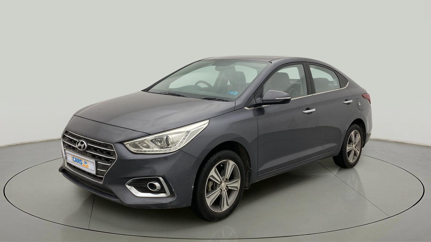 2018 Hyundai Verna 1.6 VTVT SX O, Petrol, Manual, 58,549 km, Left Front Diagonal
