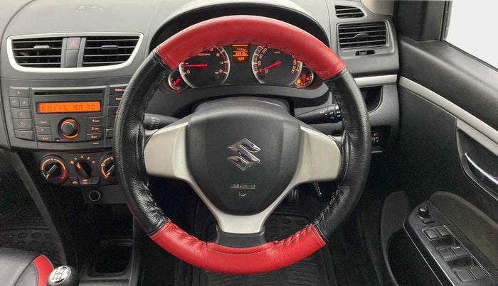2017 Maruti Swift VXI, Petrol, Manual, 63,852 km, Steering Wheel Close Up