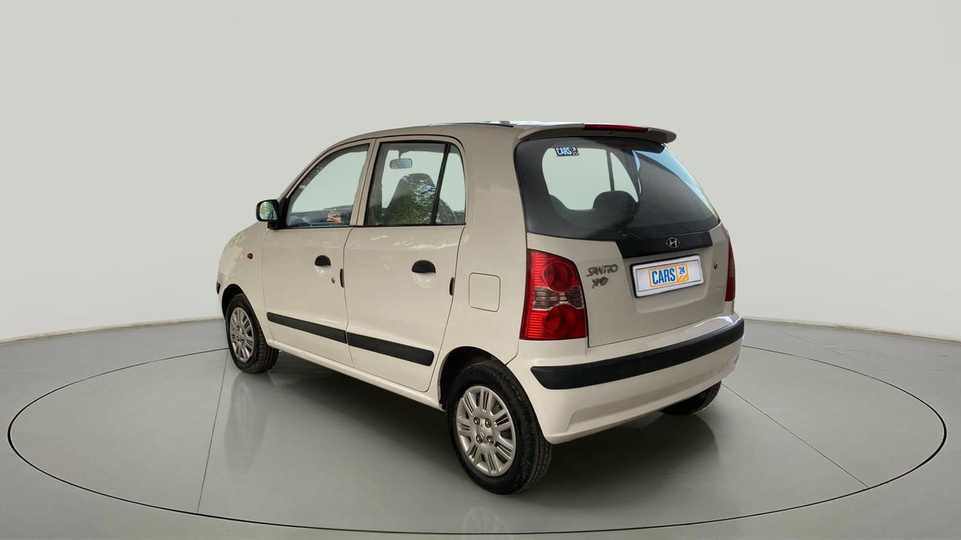 2013 Hyundai Santro Xing GLS PLUS AUDIO, Petrol, Manual, 65,325 km, Left Back Diagonal