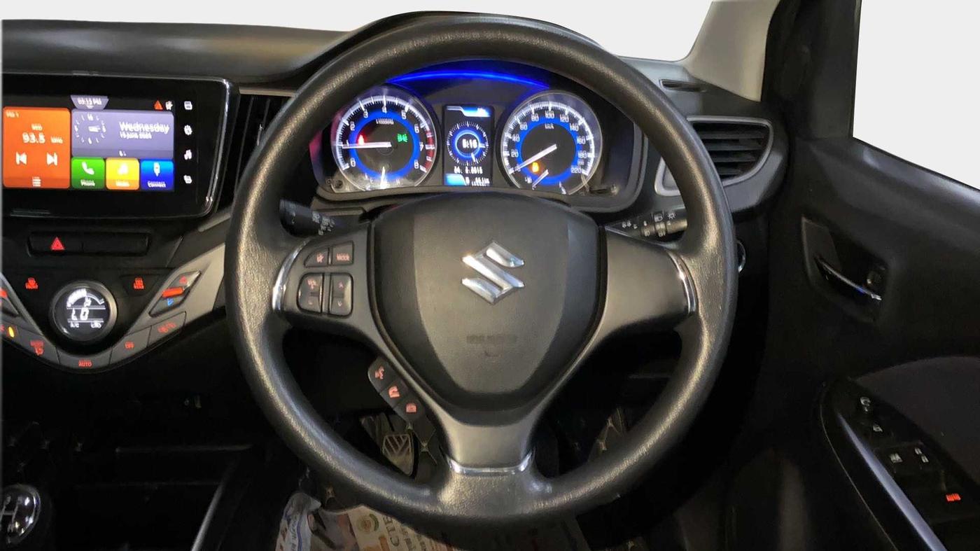 2020 Maruti Baleno ZETA PETROL 1.2, Petrol, Manual, 45,324 km, Steering Wheel Close Up