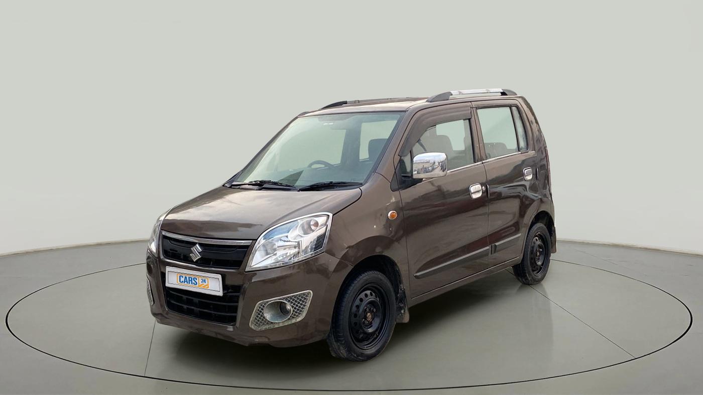 2015 Maruti Wagon R 1.0 VXI, Petrol, Manual, 82,009 km, Left Front Diagonal