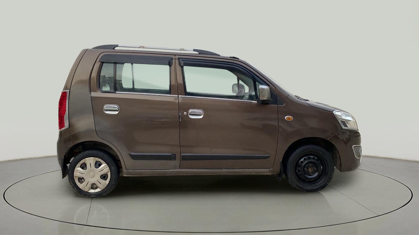 2015 Maruti Wagon R 1.0 VXI, Petrol, Manual, 82,009 km, Right Side View