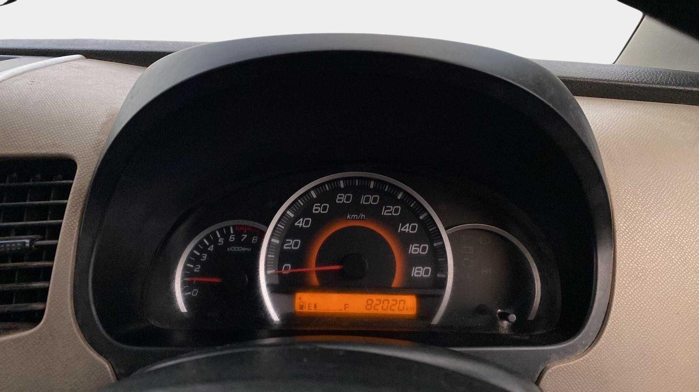 2015 Maruti Wagon R 1.0 VXI, Petrol, Manual, 82,009 km, Odometer Image