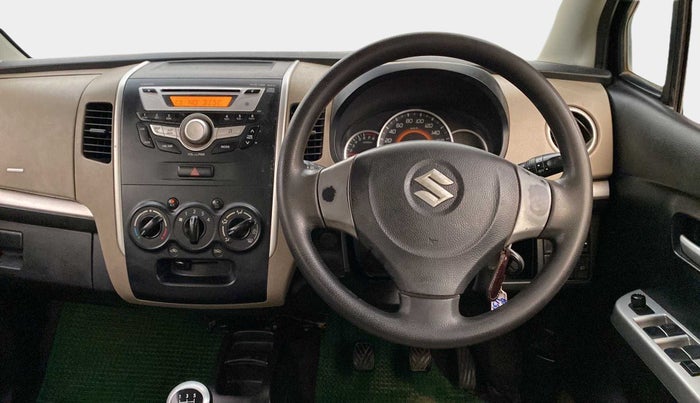 2015 Maruti Wagon R 1.0 VXI, Petrol, Manual, 82,009 km, Steering Wheel Close Up