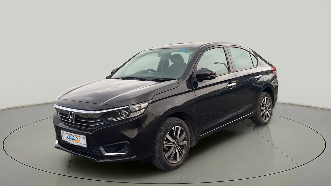 2021 Honda Amaze 1.2L I-VTEC VX CVT, Petrol, Automatic, 18,407 km, Left Front Diagonal