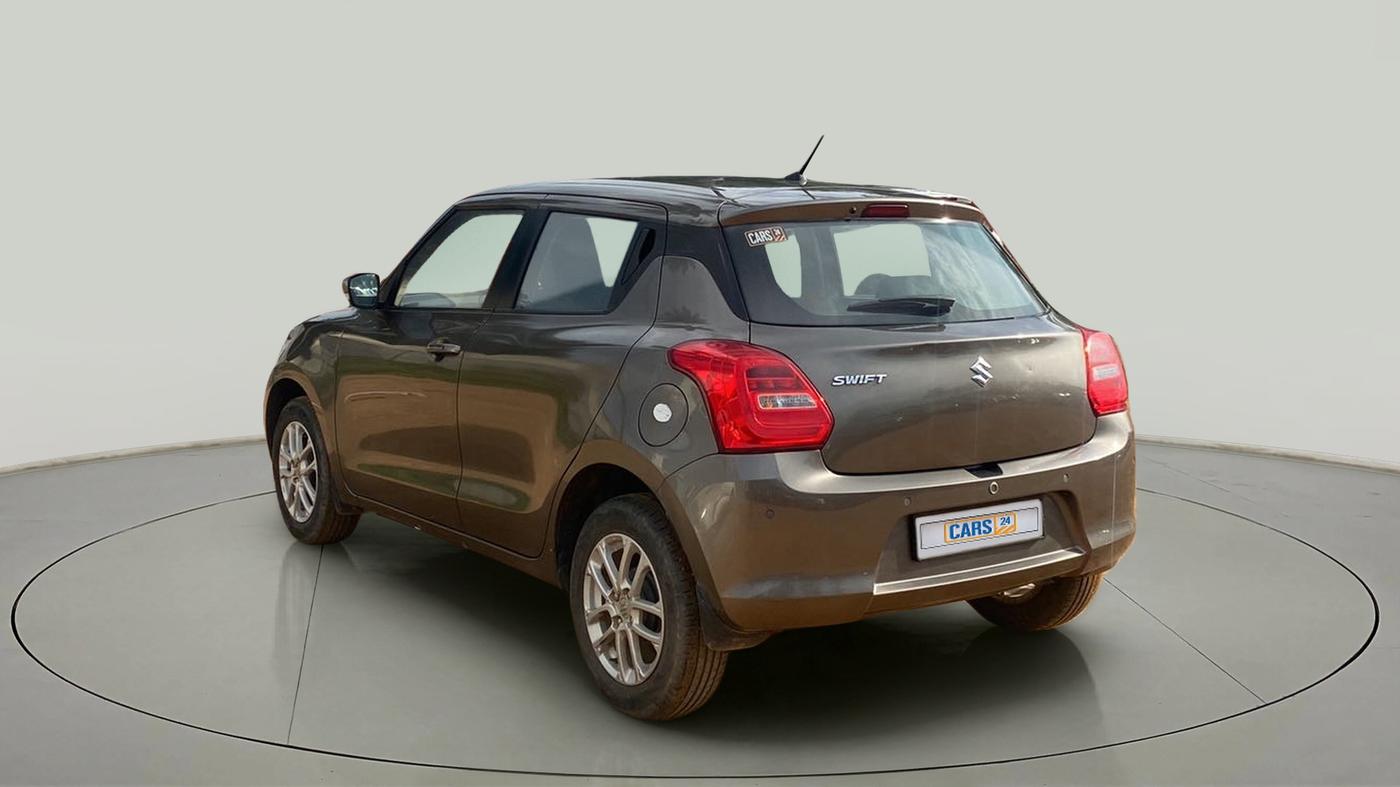 2019 Maruti Swift ZXI AMT, Petrol, Automatic, 21,955 km, Left Back Diagonal