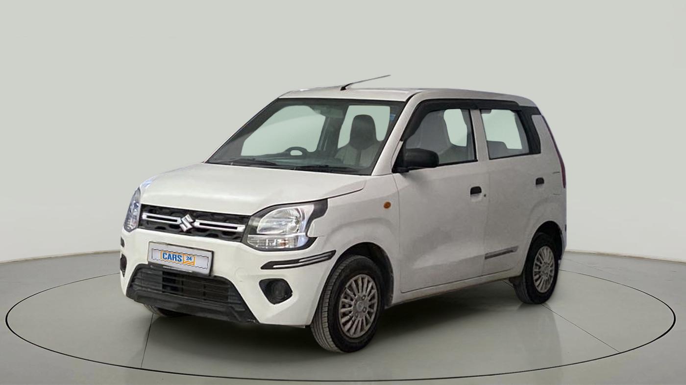 2020 Maruti New Wagon-R LXI 1.0, Petrol, Manual, 21,027 km, Left Front Diagonal