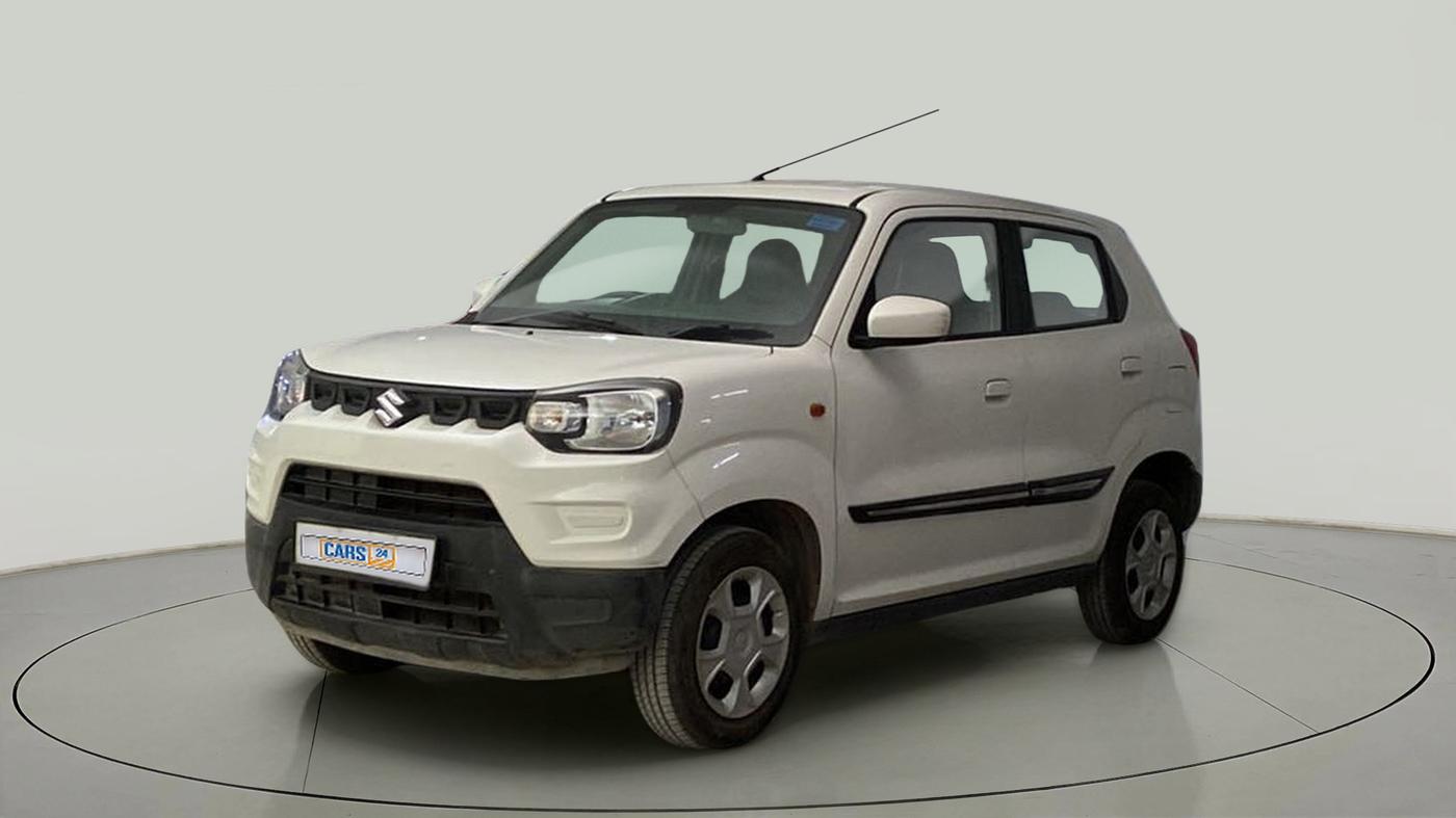 2021 Maruti S PRESSO VXI PLUS AMT, Petrol, Automatic, 27,286 km, Left Front Diagonal