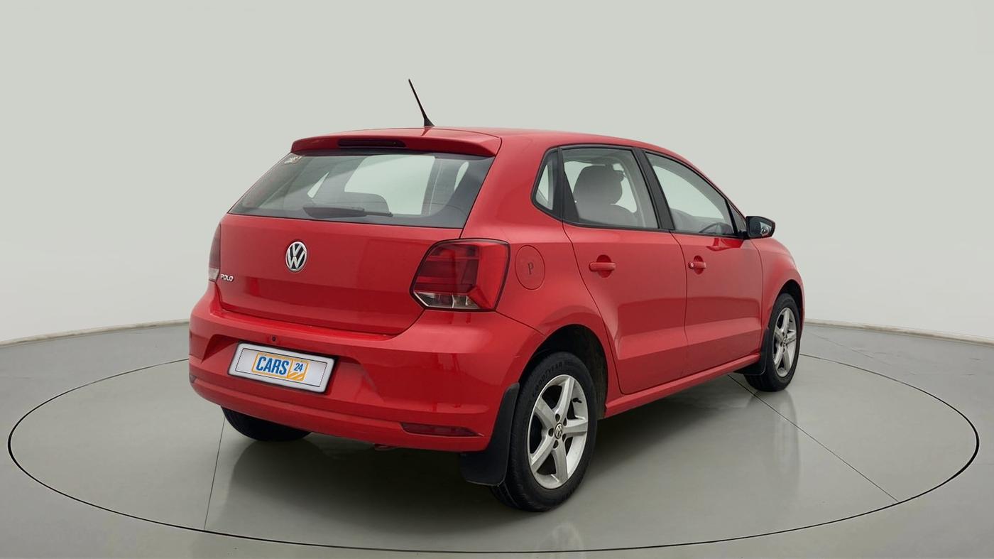 2018 Volkswagen Polo COMFORTLINE 1.2L, Petrol, Manual, 76,312 km, Right Back Diagonal
