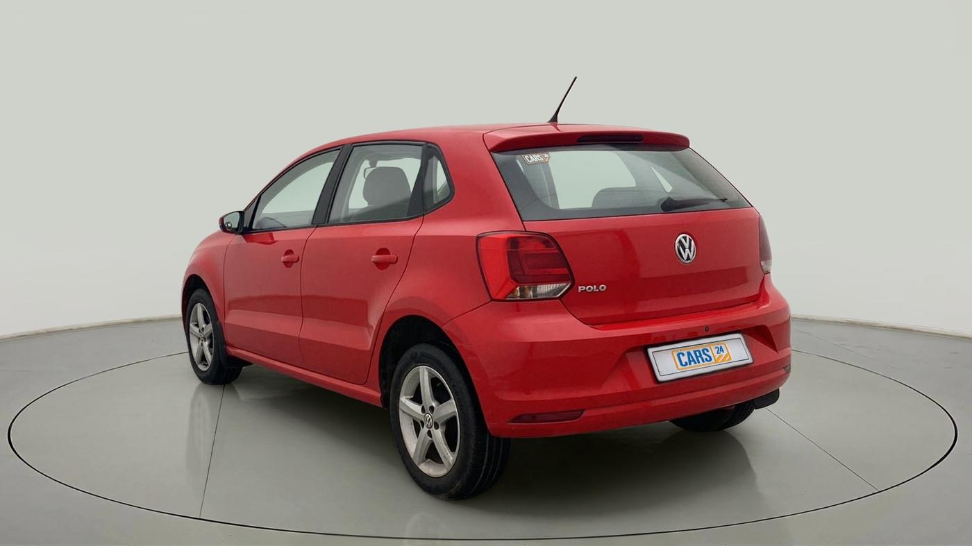 2018 Volkswagen Polo COMFORTLINE 1.2L, Petrol, Manual, 76,312 km, Left Back Diagonal